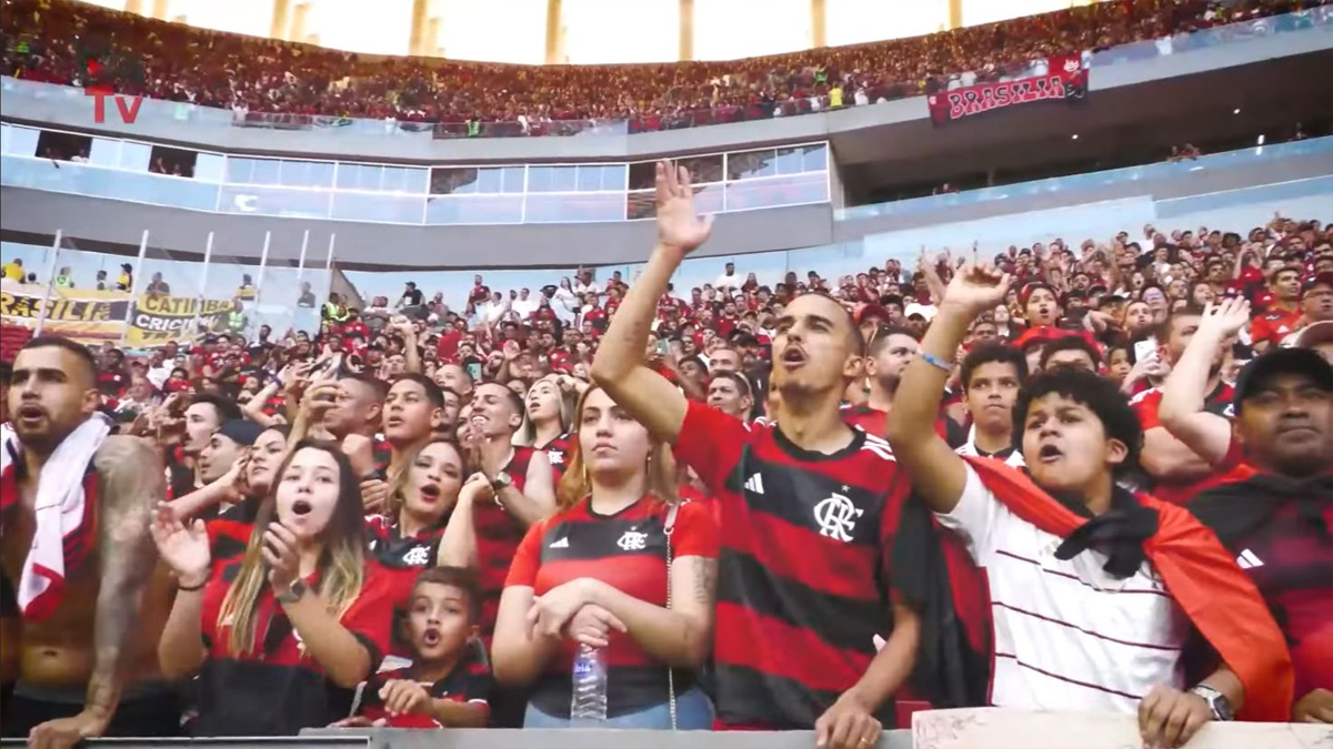 Flamengo receives less than 40% of the income from the game in Brasilia.