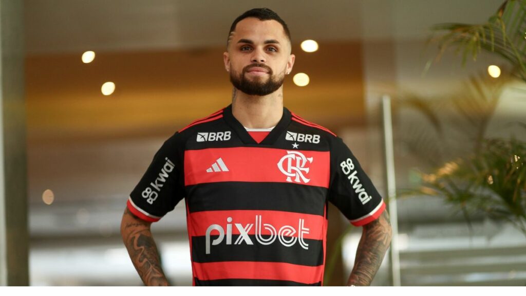 Flamengo define número da camisa de Michael