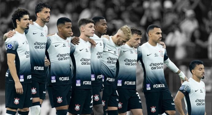 Corinthians divulga escalação para jogo contra o Flamengo, pela Copa do Brasil