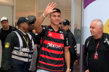 Charly Alcaraz chegou ao Rio de Janeiro nesta quinta-feira (29).