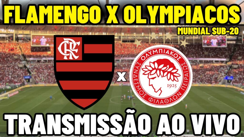 AO VIVO: assista a Flamengo x Olympiacos, com o Coluna do Fla