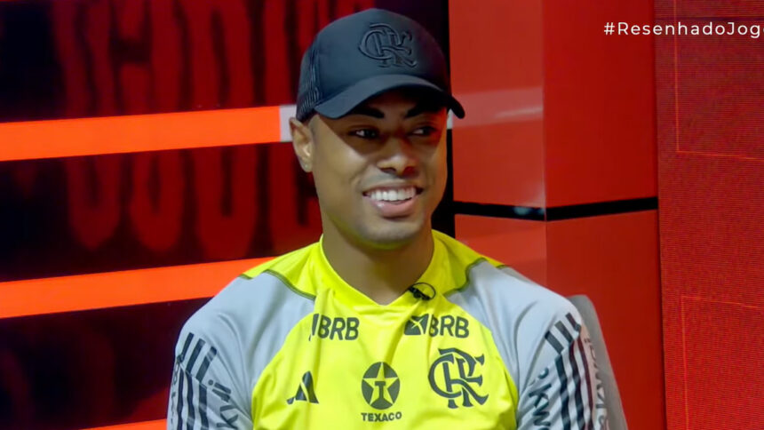 Bruno Henrique deu entrevista para a FlaTV