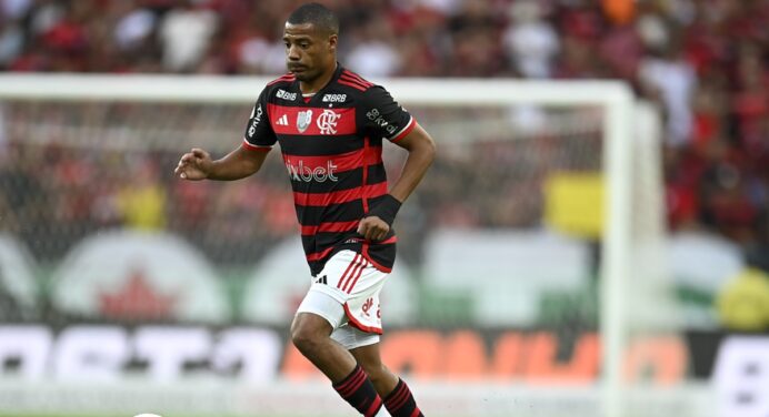 De La Cruz completou 90 minutos em apenas 3 jogos pelo Flamengo após a Copa América