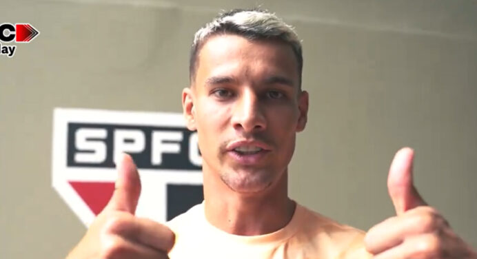 “Não tem pesadelo”, diz jogador do São Paulo antes de enfrentar o Flamengo
