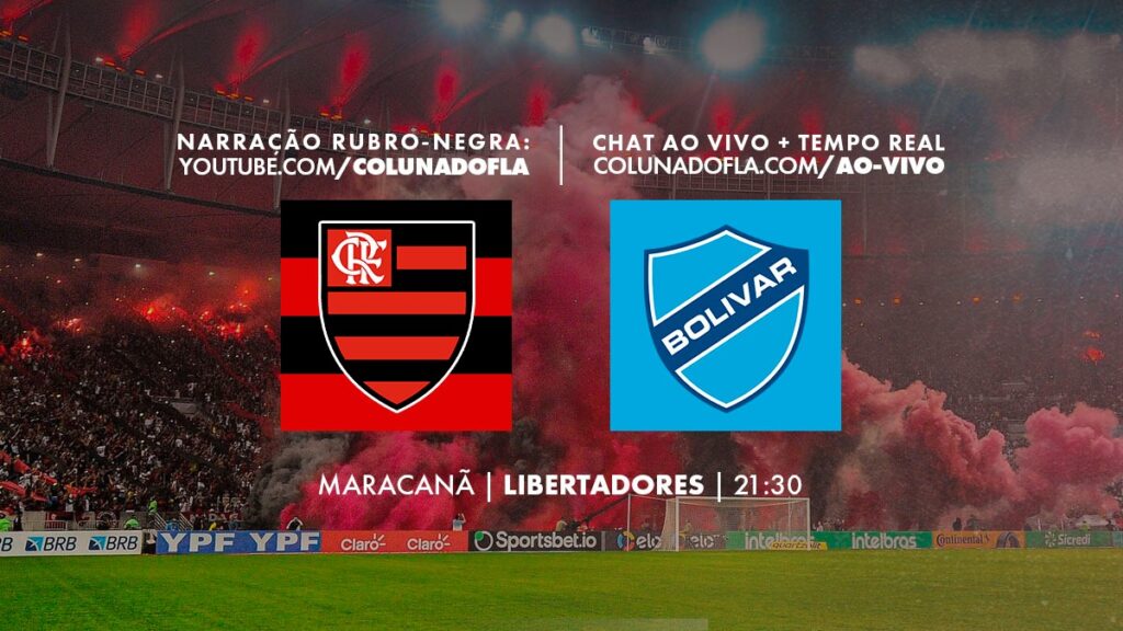 Jogo ao vivo, escalações e mais: saiba tudo sobre Flamengo x Bolívar, pela Libertadores