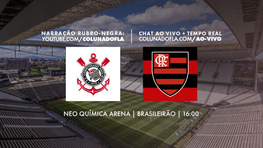 Jogo do Flamengo hoje: Corinthians x Flamengo