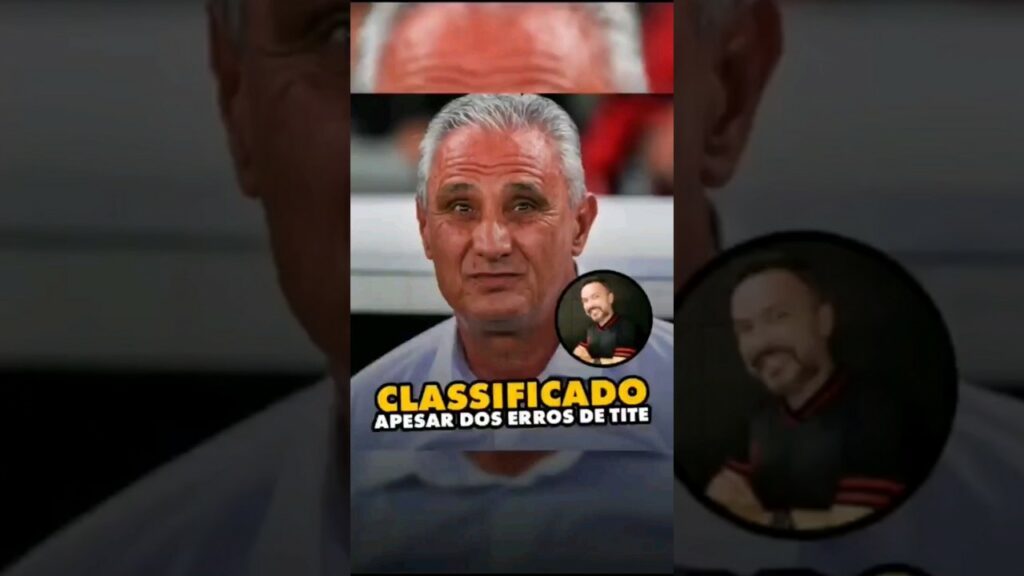 CLASSIFICADO APESAR DOS ERROS DE TITE