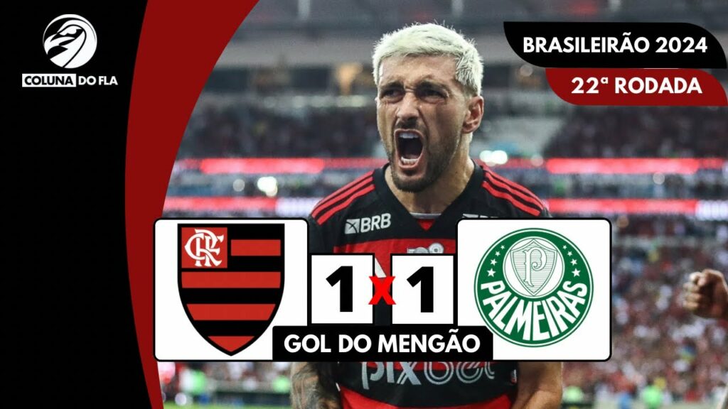 FLAMENGO 1X1 PALMEIRAS – GOL DA PARTIDA – NARRAÇÃO RAFA PENIDO | COPA DO BRASIL 2024