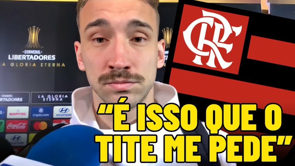 LÉO ORTIZ FALA DA DISPUTA POR VAGA E NOVA FUNÇÃO NO FLAMENGO