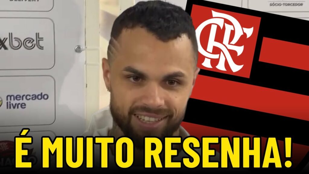 VEJA TUDO QUE MICHAEL FALOU NA ENTREVISTA PÓS-JOGO | FLAMENGO 2X1 BRAGANTINO