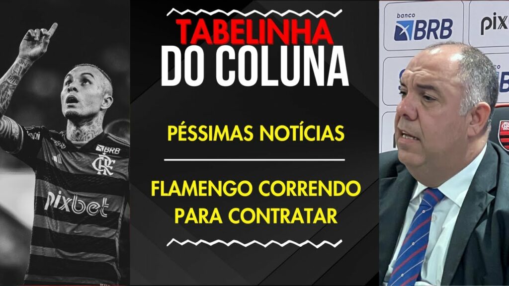 FLAMENGO CORRENDO PARA CONTRATAR | PÉSSIMAS NOTÍCIAS