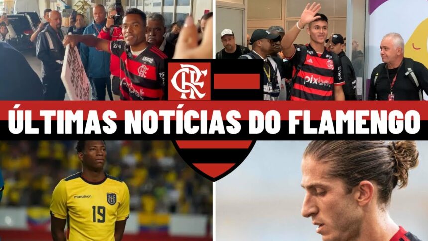 OS REFORÇOS CHEGARAM | ALEX SANDRO, ALCARAZ E GONZALO PLATA ESTÃO NO RIO DE JANEIRO E MUITO MAIS