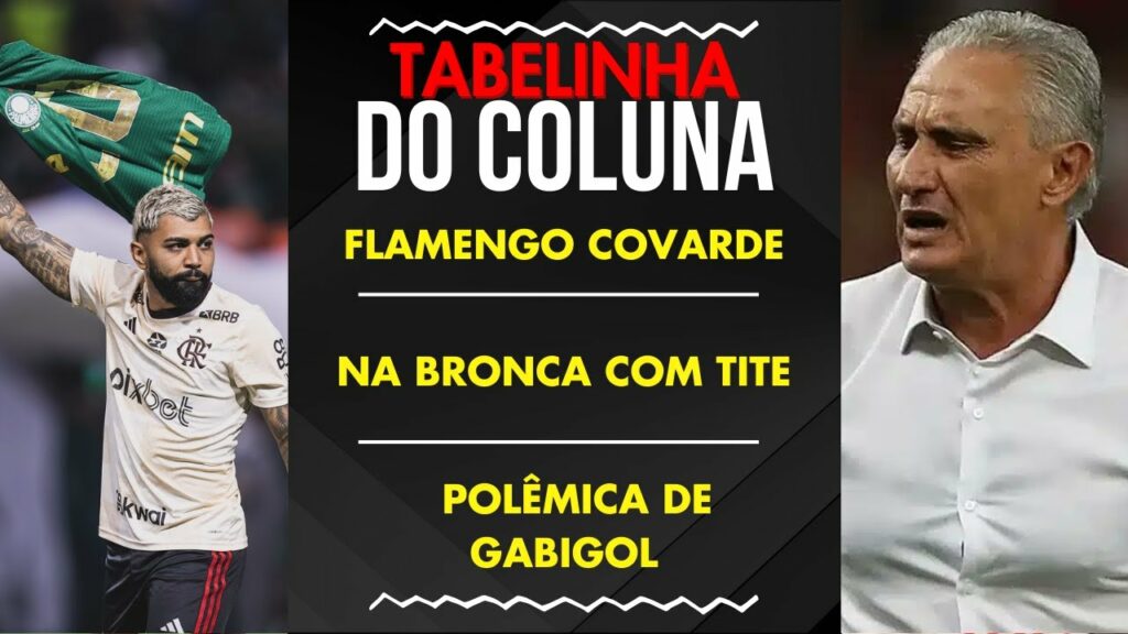 FLAMENGO COVARDE | NA BRONCA COM TITE | POLÊMICA DE GABIGOL