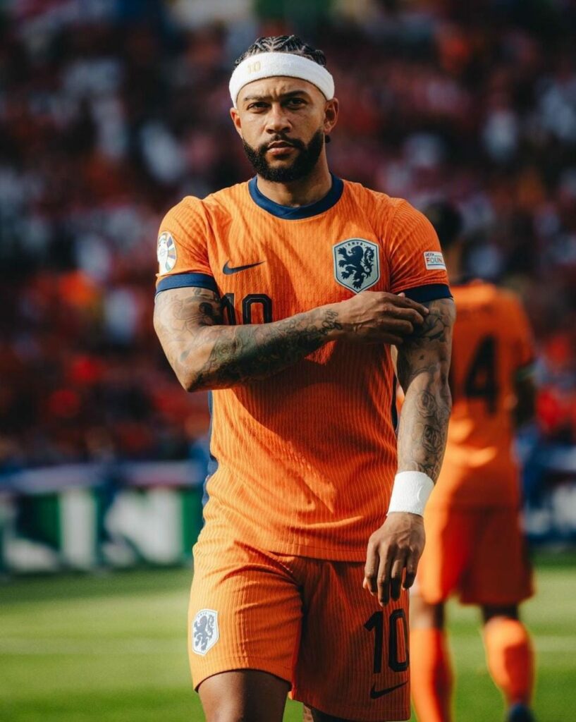 Memphis Depay na Eurocopa