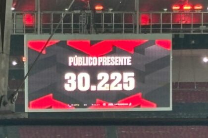 Público presente de Flamengo x Bragantino