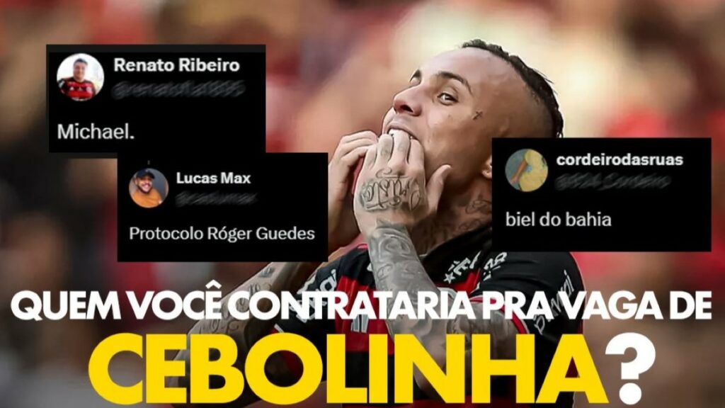 Quem o Flamengo deve contratar para substituir Everton Cebolinha? Veja 5 opções e vote!