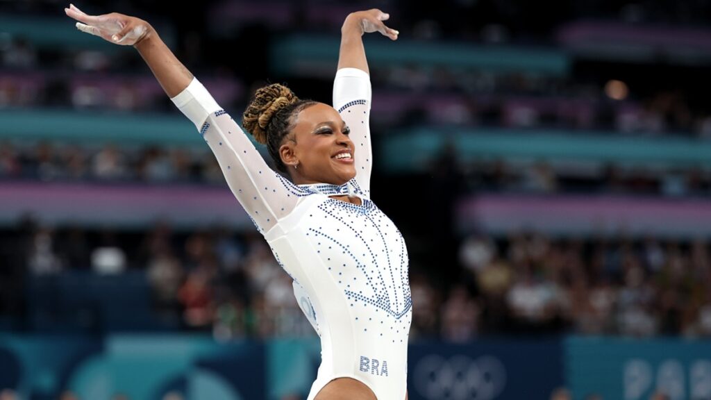 Ginasta do Flamengo, Rebeca Andrade conquista prata na Ginástica Artística em Paris