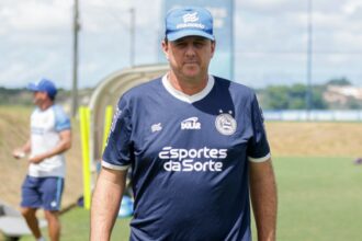 Rogério Ceni durante treino do Bahia