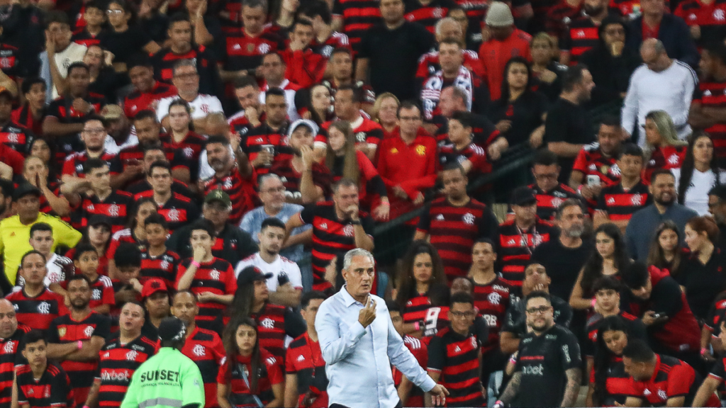 Tite no Maracanã.