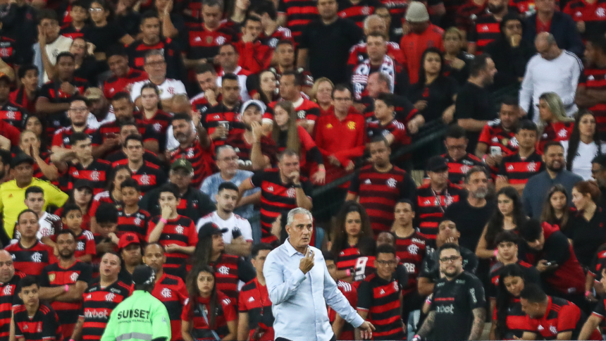 Tite no Maracanã.