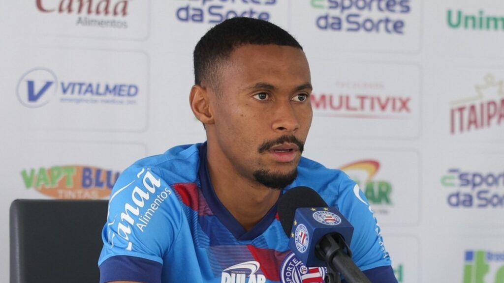 Jogador do Bahia garante que time está preparado tentar virada contra o Flamengo na Copa do Brasil