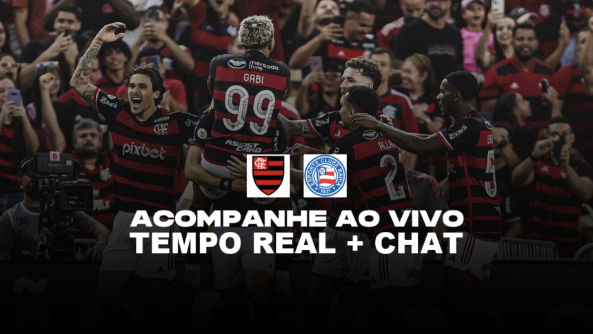 AO VIVO | FLAMENGO x BAHIA | QUARTAS DE FINAL | COPA DO BRASIL