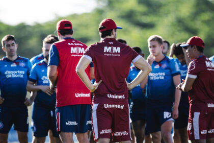 Bahia intensifica treinos para confronto com o Flamengo na Copa do Brasil