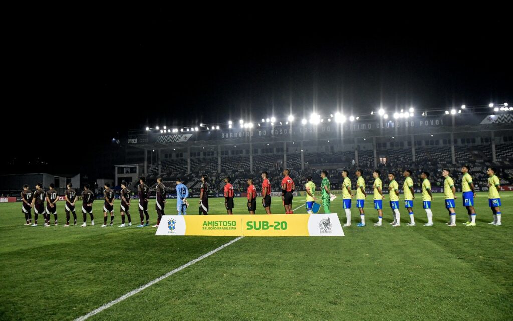 Com crias do Flamengo, Seleção Brasileira Sub-20 busca 2ª vitória contra o México hoje