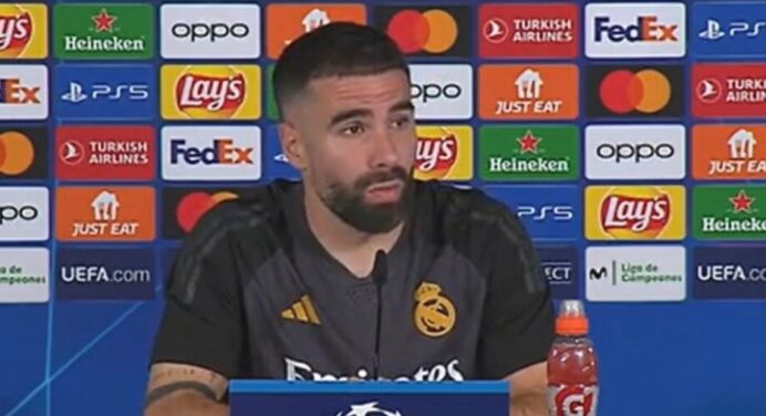 Lateral do Real Madrid, Carvajal rebate Vini Jr após fala sobre racismo na Espanha