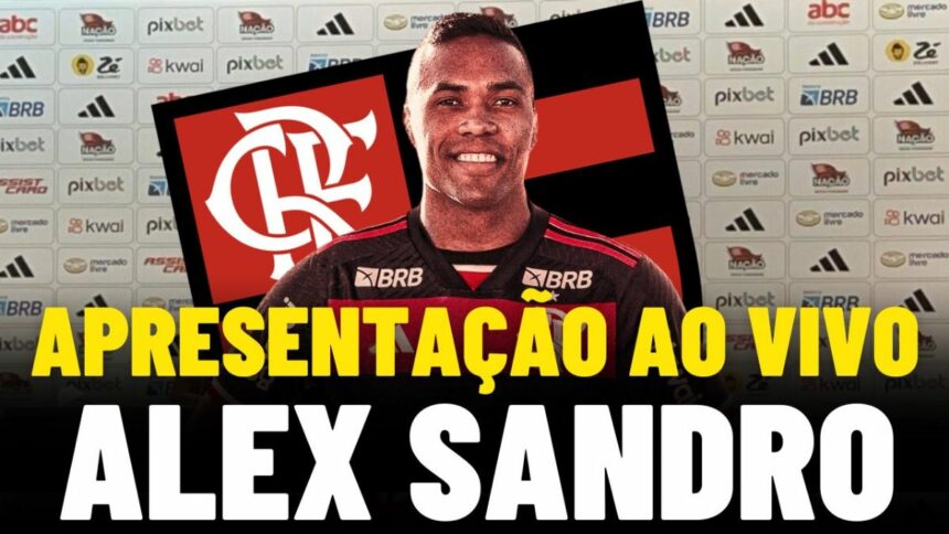 Coletiva de apresentação de Alex Sandro