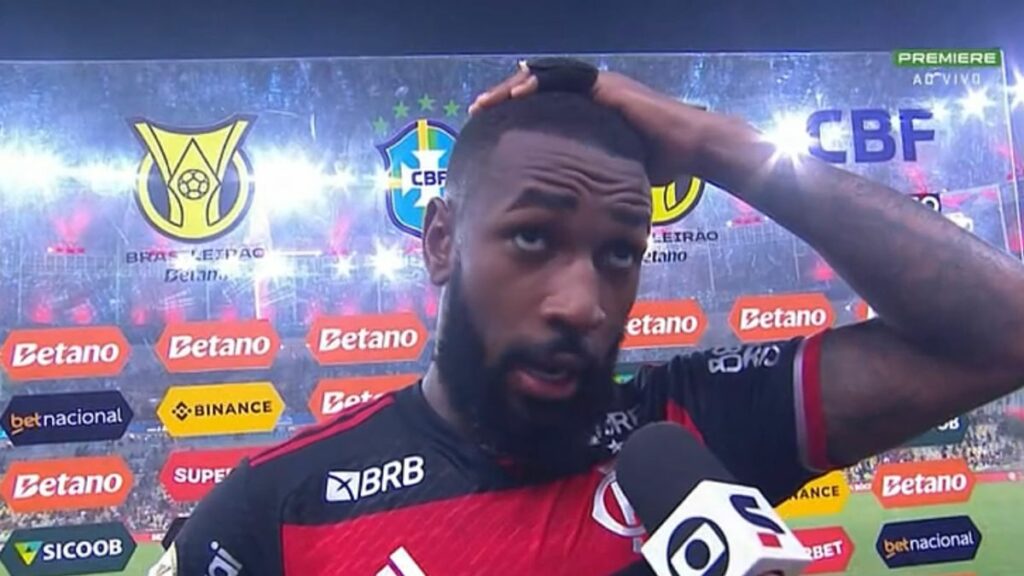 Gerson critica arbitragem após gol do Vasco contra o Flamengo: “Foi falta”