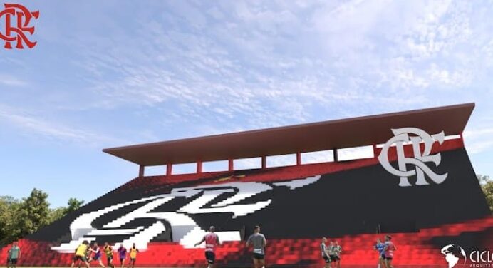 Flamengo abre votação para escolha de novo design da arquibancada do estádio