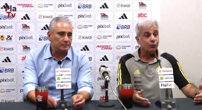 Preparador físico alega ‘fenômeno mundial’ e fala sobre desfalques do Flamengo