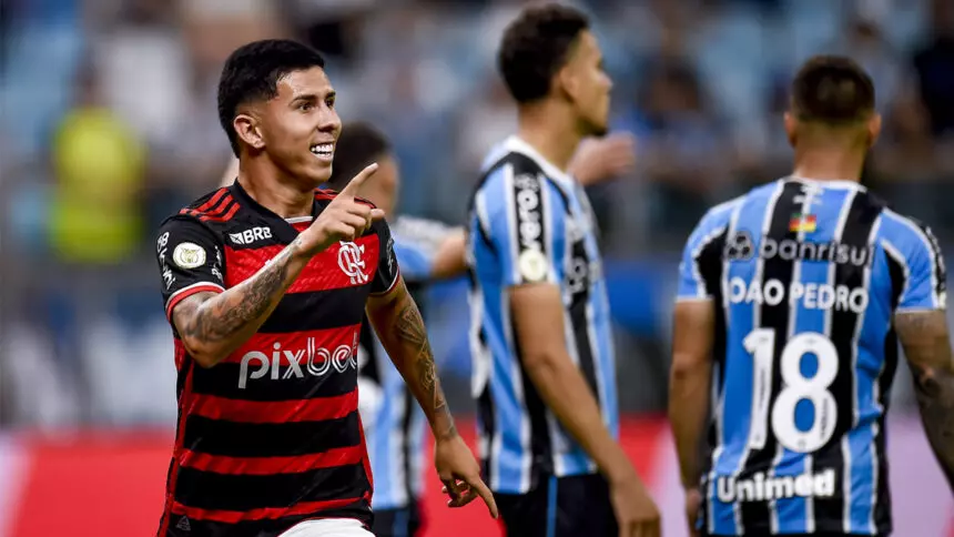 “Primeiro de muitos”: atacante celebra gol em estreia pelo profissional do Flamengo