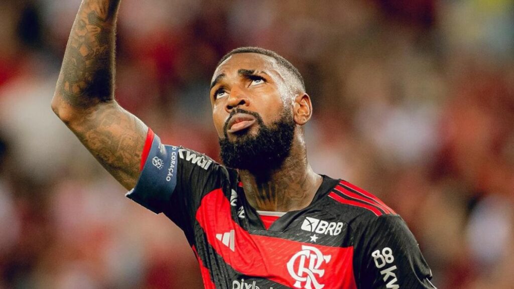 Bastidores: Gerson ficou doente e quase foi cortado horas antes de jogo do Flamengo contra Corinthians