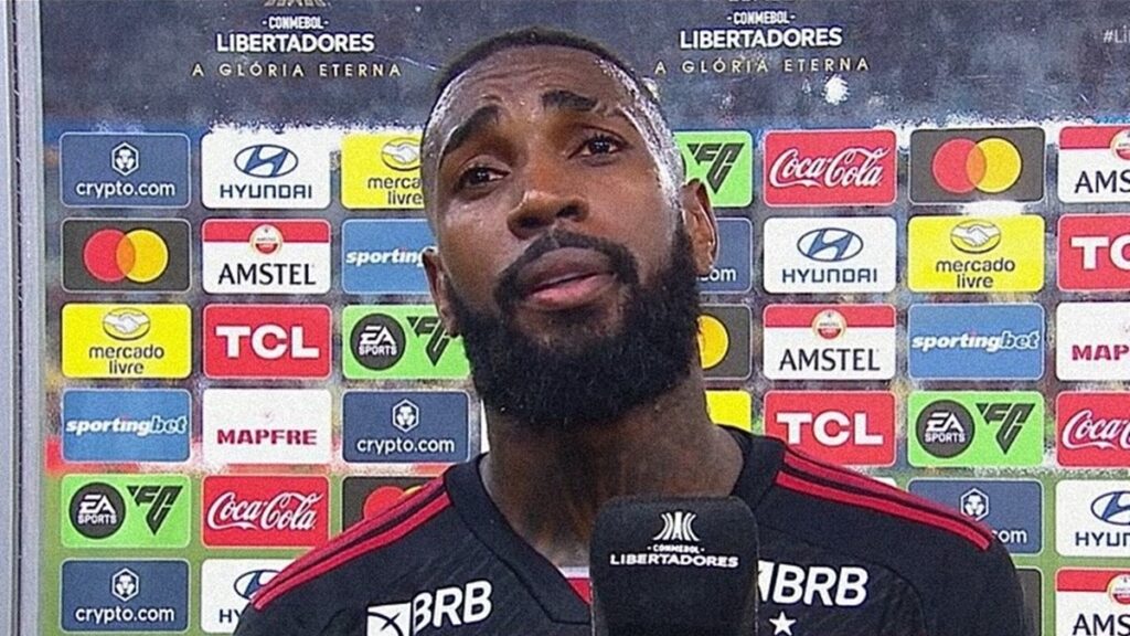 “Não tem nada perdido”: Gerson faz promessa à torcida do Flamengo após derrota para o Peñarol