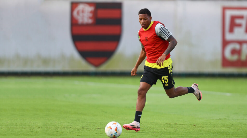 Plata treino Flamengo