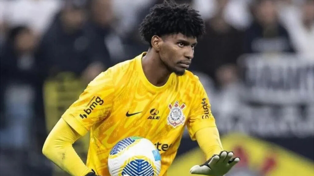 Tem chance de Hugo Souza não enfrentar o Flamengo? Landim e Braz explicam situação do goleiro do Corinthians