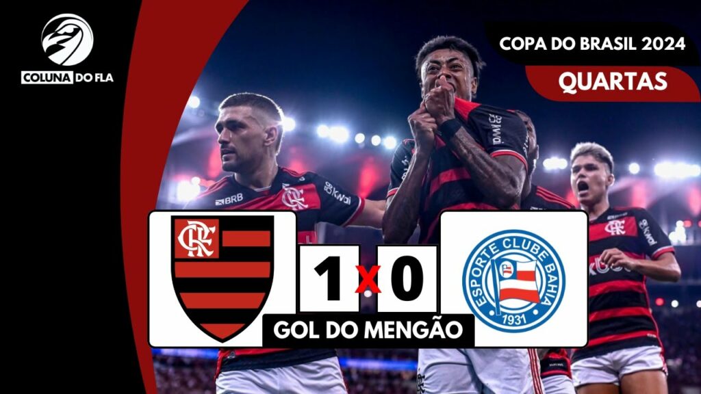 FLAMENGO 1X0 BAHIA – GOL DO MENGÃO – NARRAÇÃO RAFA PENIDO | COPA DO BRASIL 2024