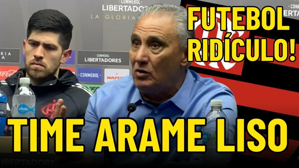 POR QUE O FLAMENGO NÃO CHUTA? EXPLICA, TITE!