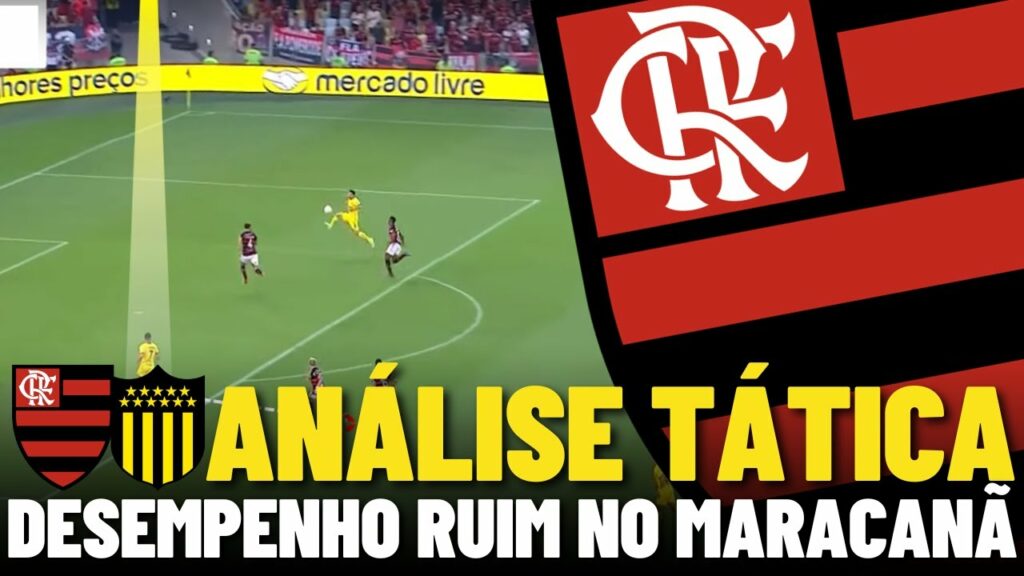 ANÁLISE TÁTICA FLAMENGO 0X1 PEÑAROL – LIBERTADORES 2024