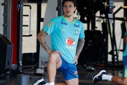 Pedro faz treino pela Seleção Brasileira