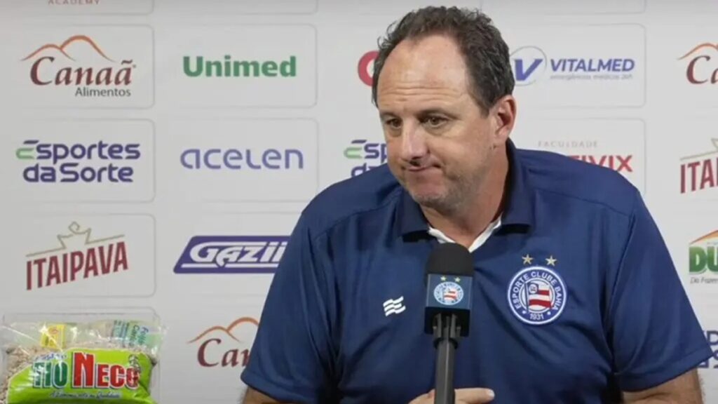 Ainda dói? Rogério Ceni cita Flamengo após vitória do Bahia contra Atlético-MG