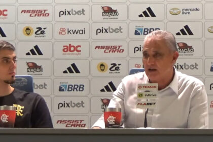 Tite em coletiva após empate com Vasco no Maracanã