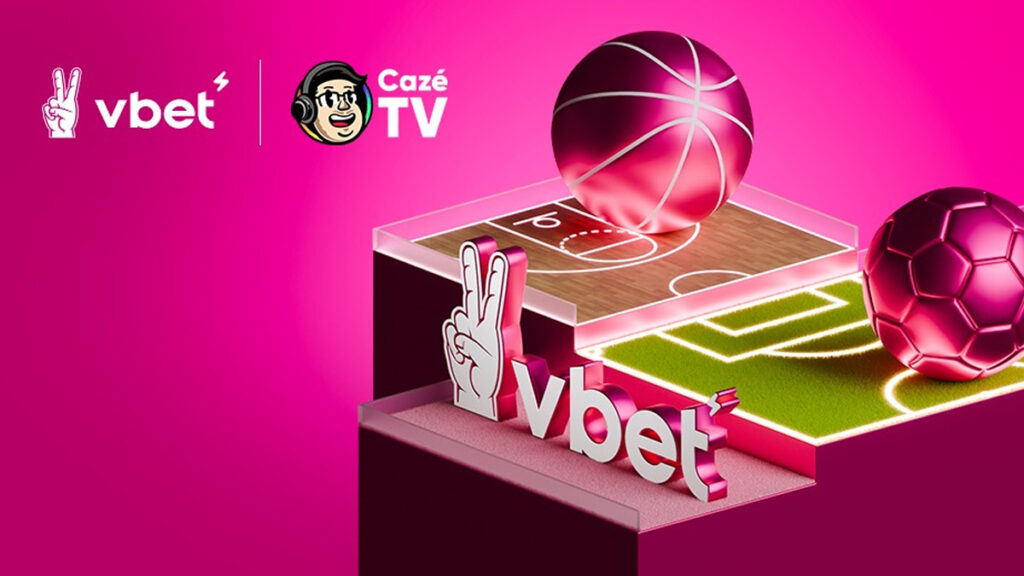 VBET e CazéTV firmam parceria na transmissão de ligas internacionais