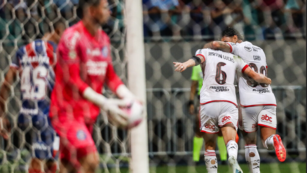 Efeito Filipe Luís: Flamengo quebra sequência de 4 derrotas seguidas fora de casa no Brasileirão