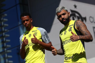 Carlinhos e Gabigol no Flamengo