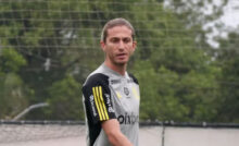 Filipe Luís treino do Flamengo