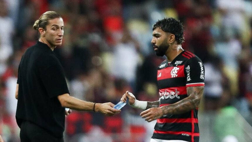 Flamengo retoma interesse na renovação de Gabigol após chegada de Filipe Luís