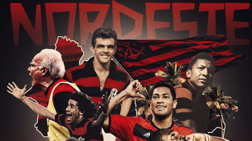 Flamengo prestou homenagem no Dia do Nordestino